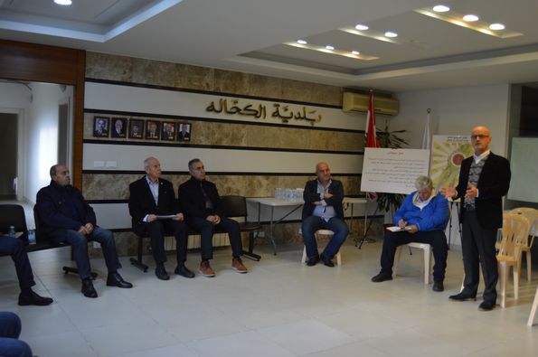 لجنة البلديات والمخاتير في المؤتمر المسيحي الدائم تشكل فريقا للتنمية المحلية في الكحالة