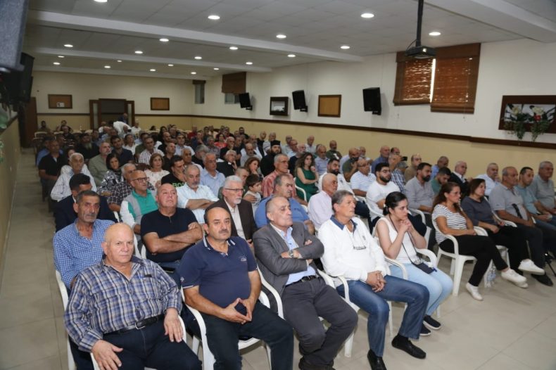 المؤتمر المسيحي الدائم ينظّم اللقاء الزراعي الأول في الشمال حول كيفية الإستفادة من مشروع GATE